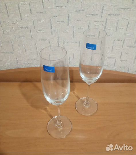 Фужеры для шампанского 2 шт