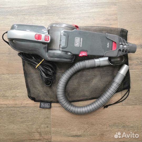 Пылесос автомобильный black+decker PV1200AV