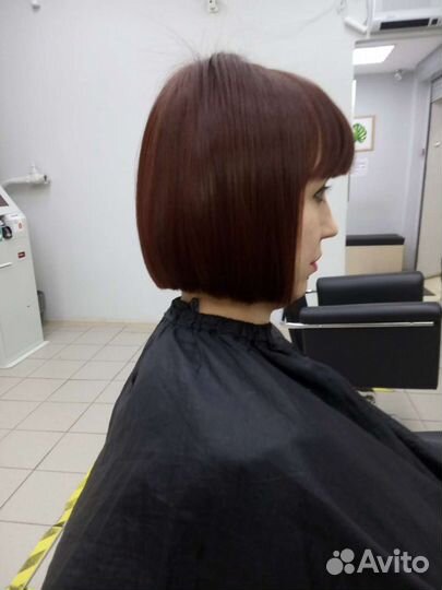 Парикмахер с выездом на дом и работаю всалоне