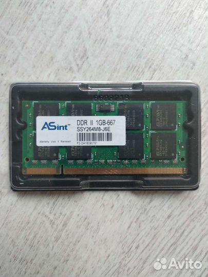 Оперативная память ddr2 для ноутбука