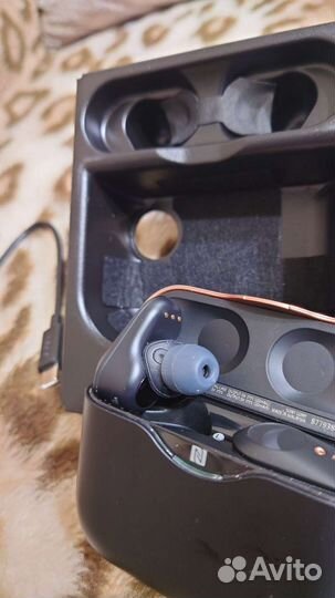 Беспроводные наушники Sony WF-1000XM3 Black