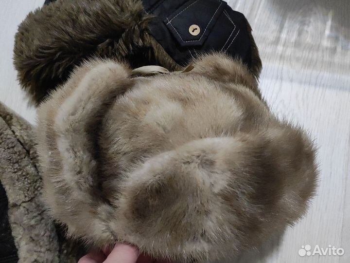 Мужская зимняя шапка лот