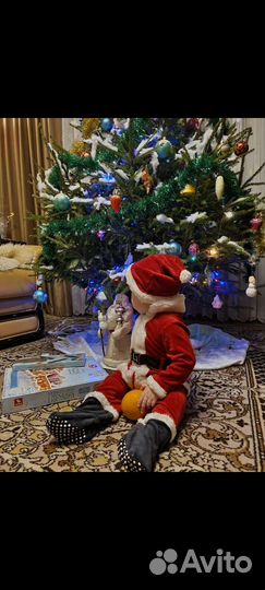 Костюм дела мороза mothercare 80