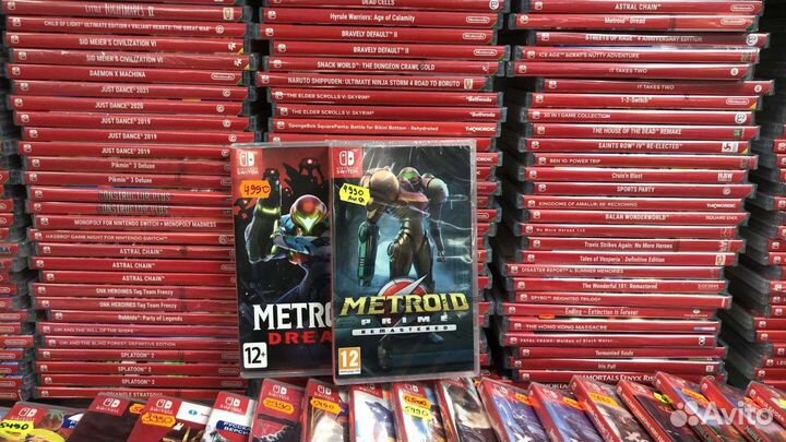 Nindendo Switch Metroid Prime Remastered