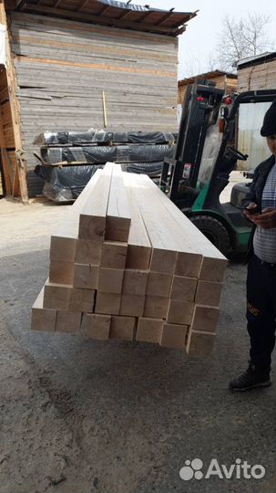 Брус строганный 140х140х6000 Сосна/Ель сухой