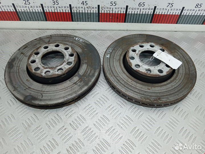 Диск тормозной передний для Volkswagen Passat 5 GP