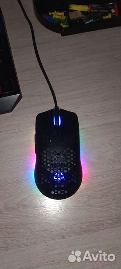Игровая мышь Exo Elite Pixart 3389 69g RGB Pro