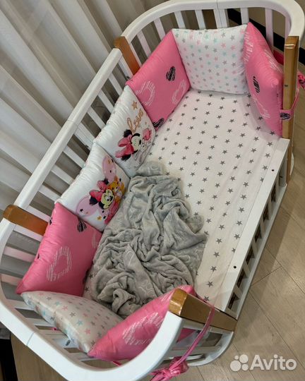 Бортики в кроватку