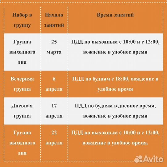 Обучение вождению автомобиля