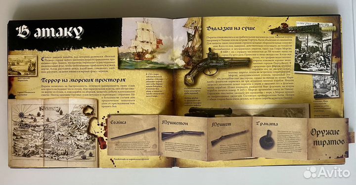 Книга про пиратов, в коллекцию, книга детям