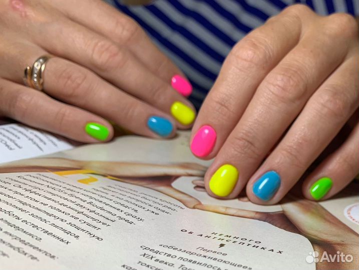 Педикюр Маникюр гель-лак