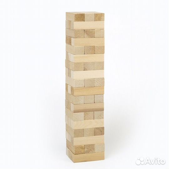 Джанга падающая башня 54 блока березка/сосенка