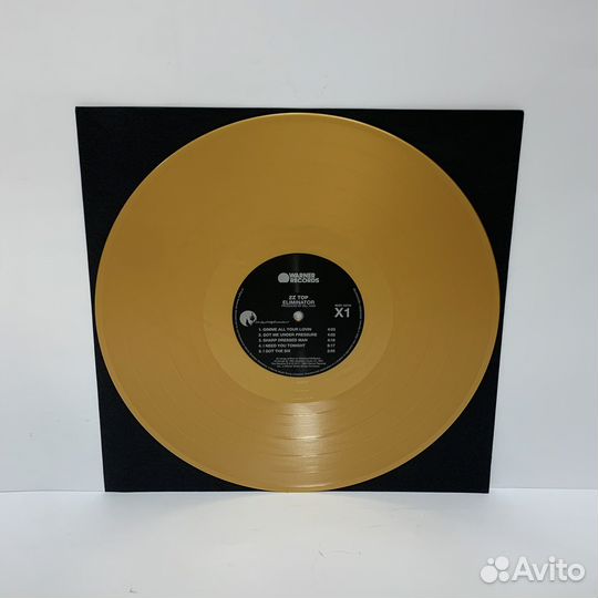 Zz Top - Elliminator LP (golden vinyl)