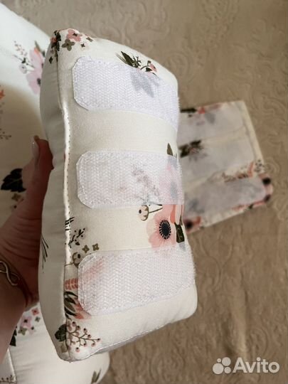 Подушка позиционер валик для сна новорожденного