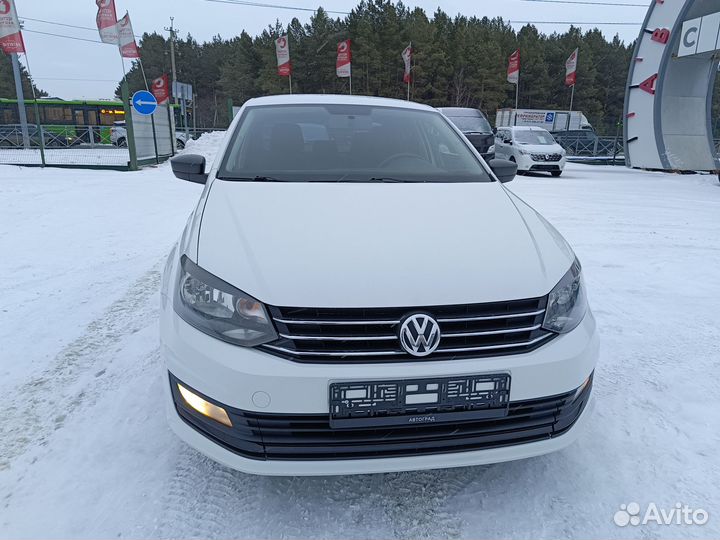 Volkswagen Polo 1.6 МТ, 2017, 123 600 км