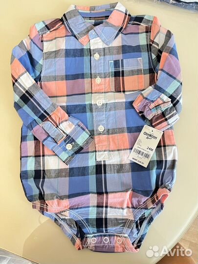 Рубашки новые и б/у все США 12мес-3 года