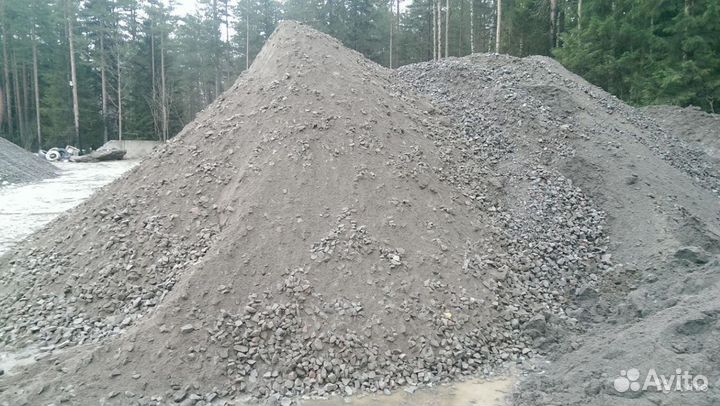 Щебеночно-песчаная смесь