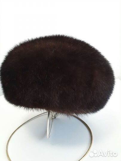 Берет женский норковый