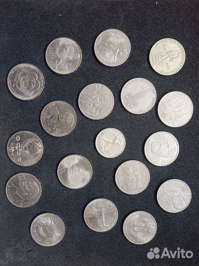 Юбилейные рубли СССР 1924 -1988