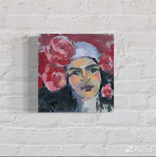 Картина маслом Цыганка