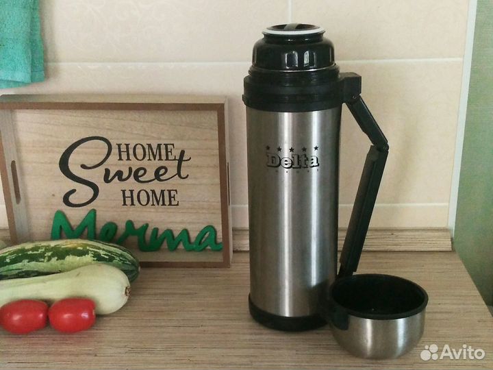Термос металлический, 1, 8 л