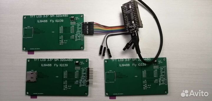 TFT LCD дисплей SPI 3.5