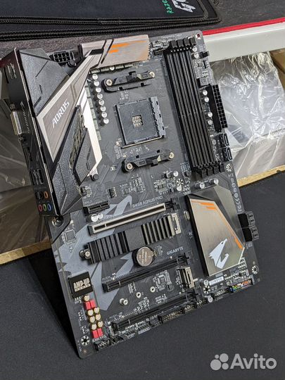 Материнская плата gigabyte B450 aorus elite