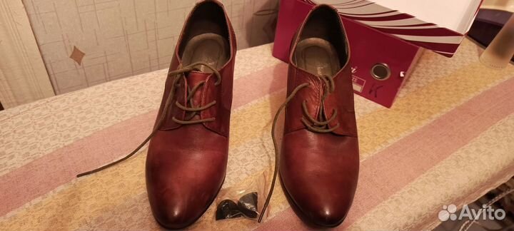 Ботильоны натуральная кожа 37 размер, носила на 38