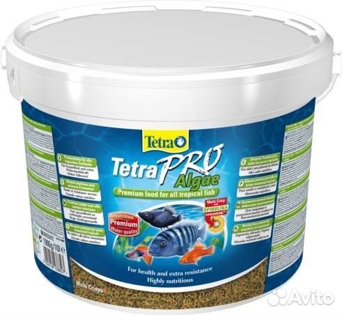 Корм для всех видов рыб Tetra tetrapro Algae Multi