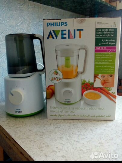 Пароварка блендер авент