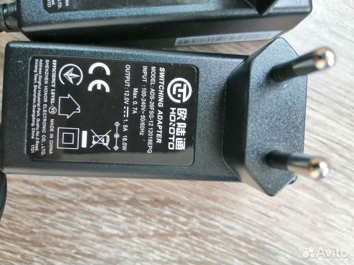 Блок питания 12v/1,5а и 12v/2a