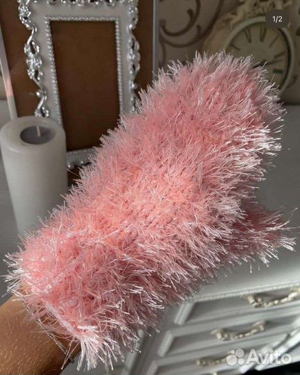 Варежки тёплые, пушистые.Любого цвета и размера