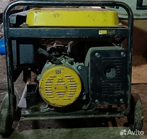 Генератор бензиновый 6.5 квт бу