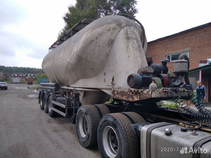 Полуприцеп цементовоз Сеспель 964818, 2008