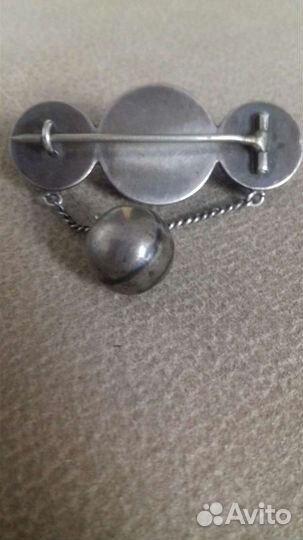 Кубачинское Серебро. Брошь. Украшение.Браслет