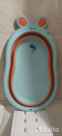 Детская ванночка для купания складная