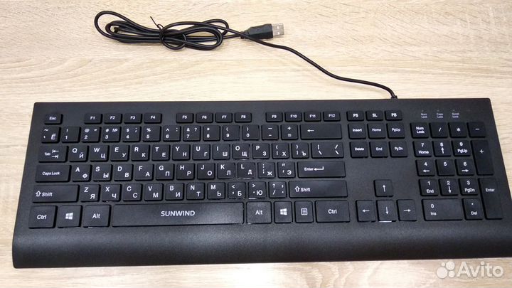 Клавиатура новая низкопрофильная