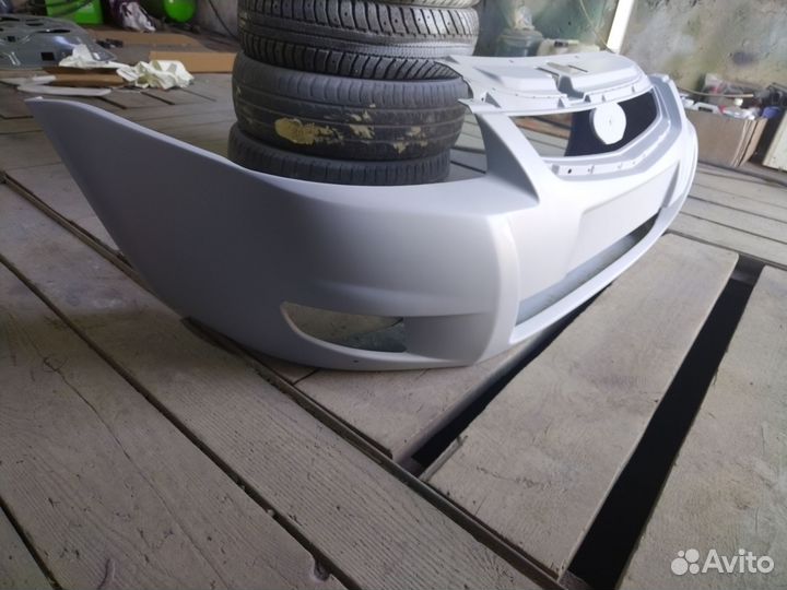 Передний бампер приора 2