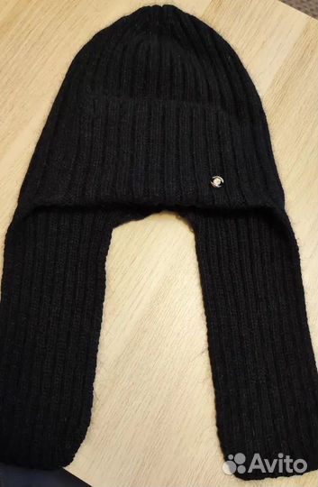 Новая Шапка-ушанка ангора женская зимняя 54-58р