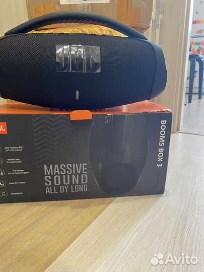 Колонка jbl boombox 3