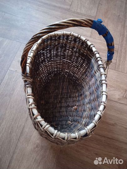 Корзина плетёная для грибов