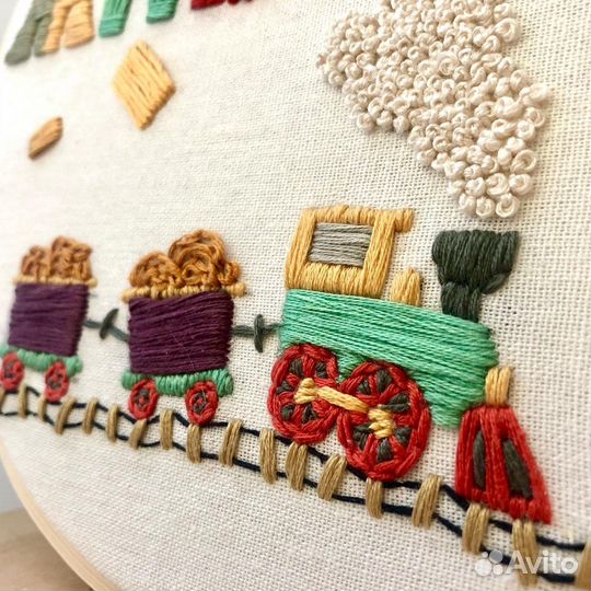 Вышивка в детскую на заказ