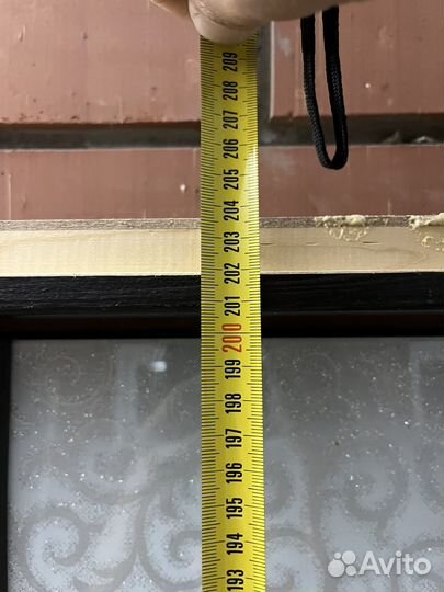 Дверь межкомнатная со стеклом бу