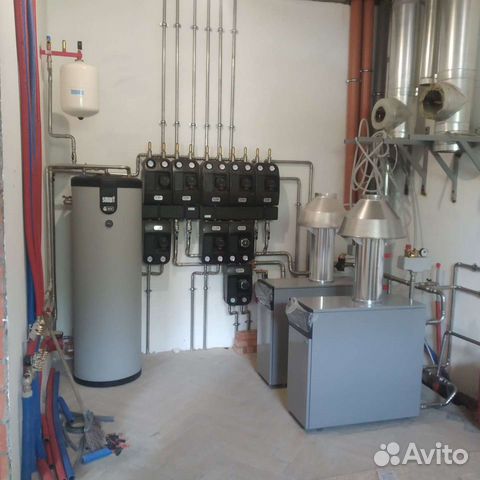 Монтаж систем отопления, водоснабжения, теплый пол