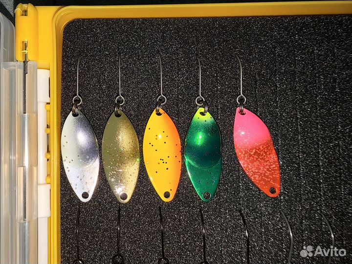 Форелевые блесна обмен на Nories