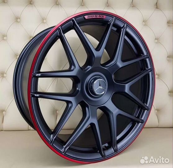 Новые диски R22 на Mercedes G-klass