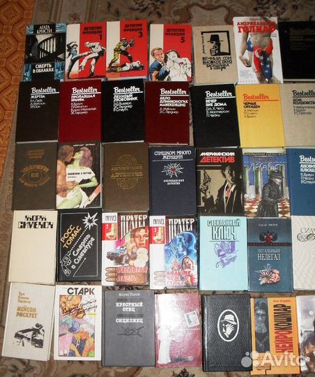 Книги - фантастика + детективы