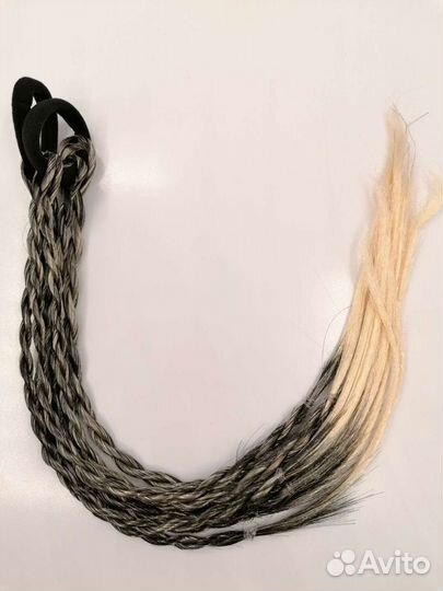 Косички на резинке