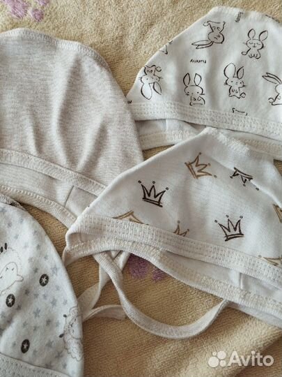 Чепчики шапочки