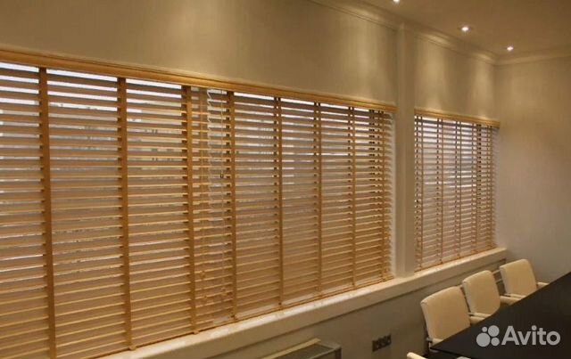 Горизонтальные жалюзи деревянные